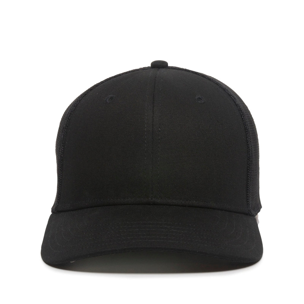 One Size Black/Black Outdoor Cap RGR-360M 