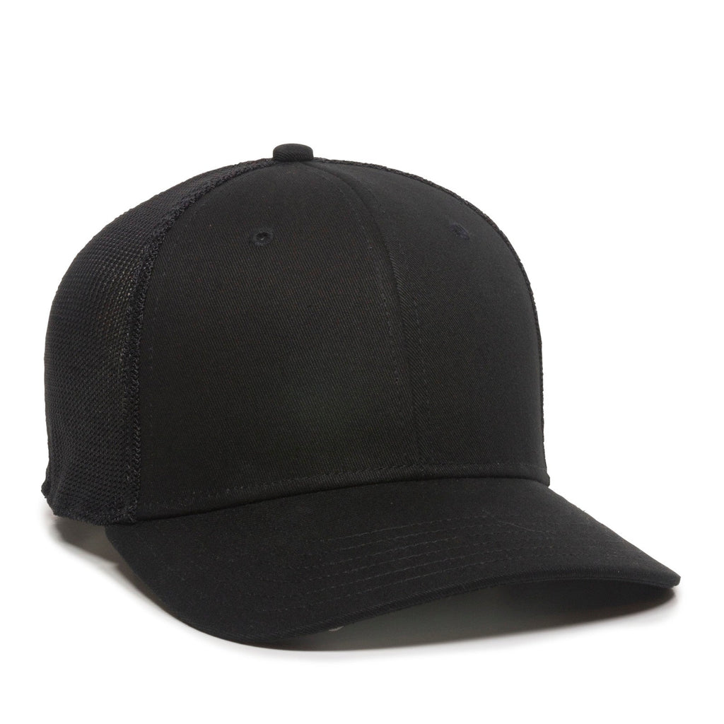 One Size Black/Black Outdoor Cap RGR-360M 