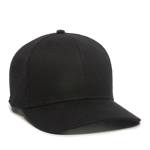 One Size Black/Black Outdoor Cap RGR-360M 