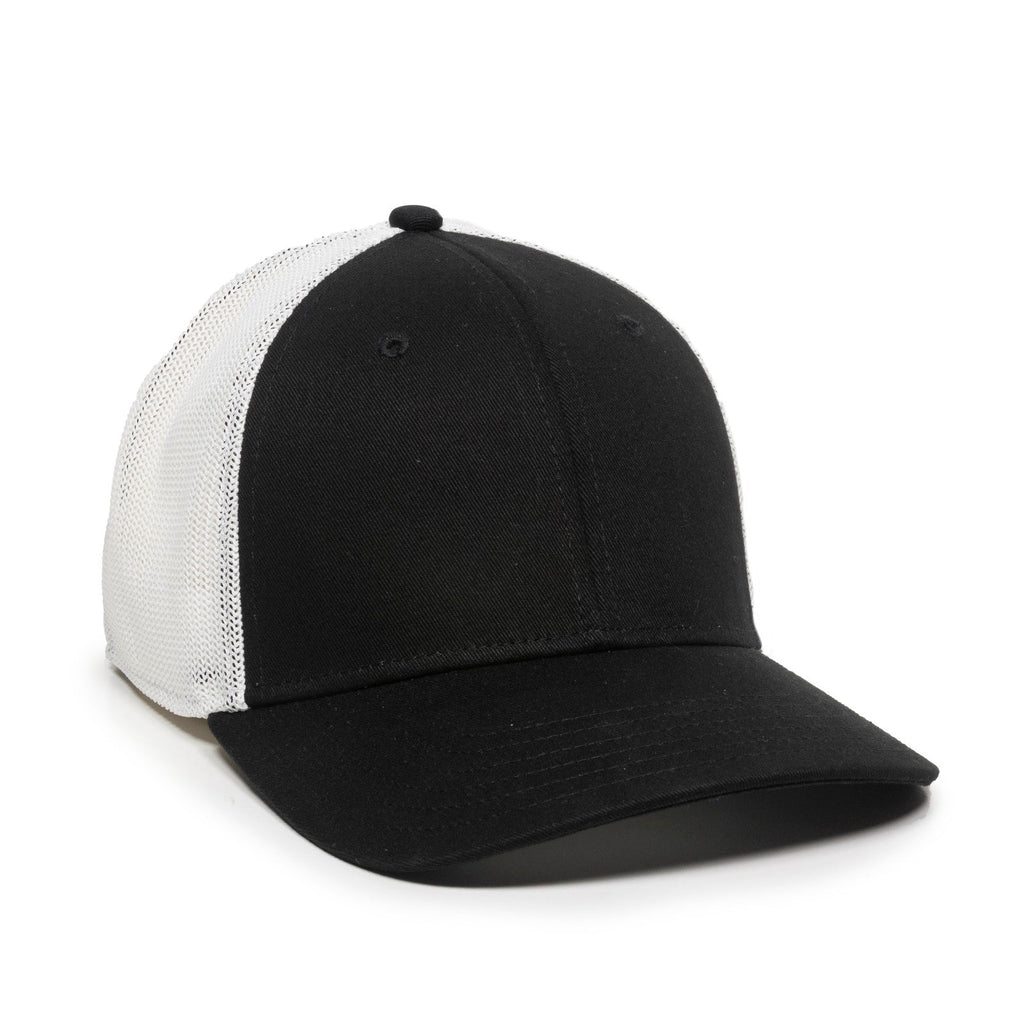One Size Black/White Outdoor Cap RGR-360M 