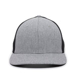 One Size Heathered Grey/Black Outdoor Cap RGR-360M 