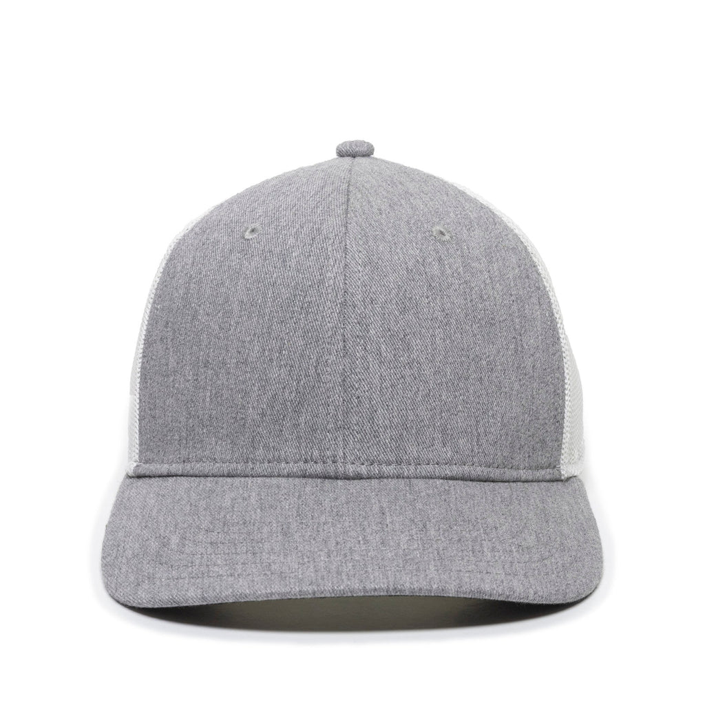 One Size Heathered Grey/White Outdoor Cap RGR-360M 