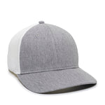 One Size Heathered Grey/White Outdoor Cap RGR-360M 