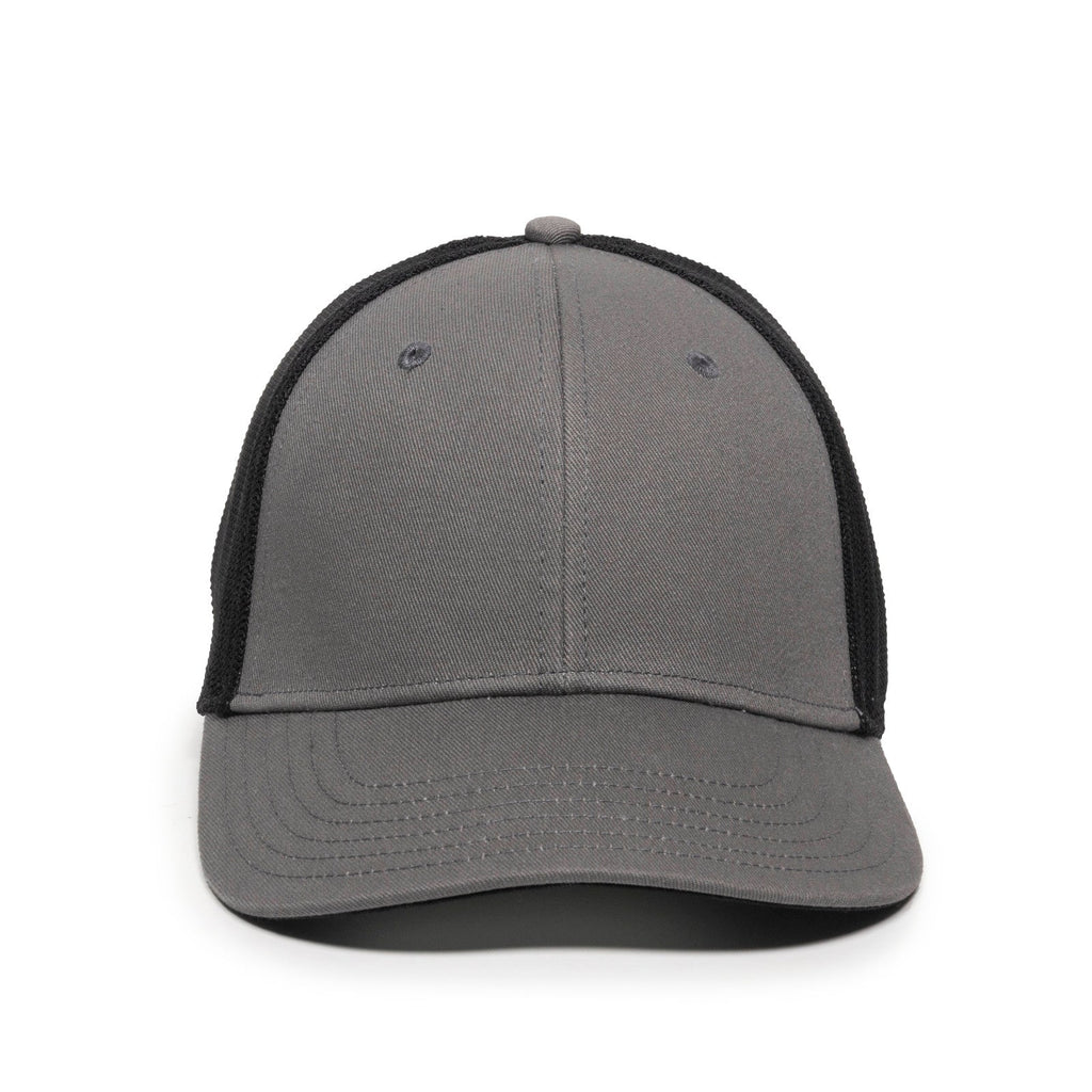 One Size Grey/Black Outdoor Cap RGR-360M 