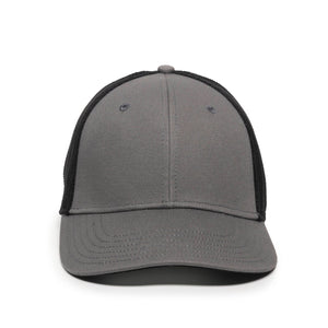 One Size Grey/Black Outdoor Cap RGR-360M 