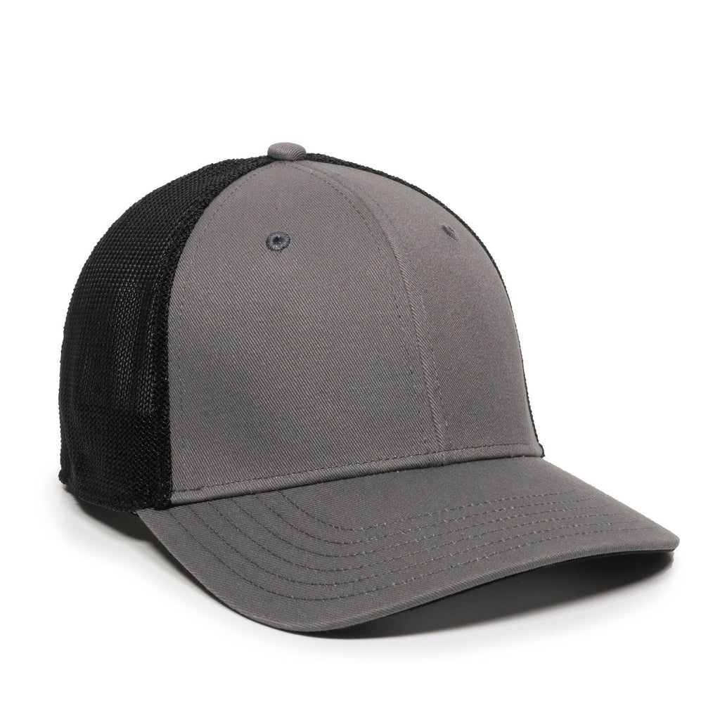 One Size Grey/Black Outdoor Cap RGR-360M 