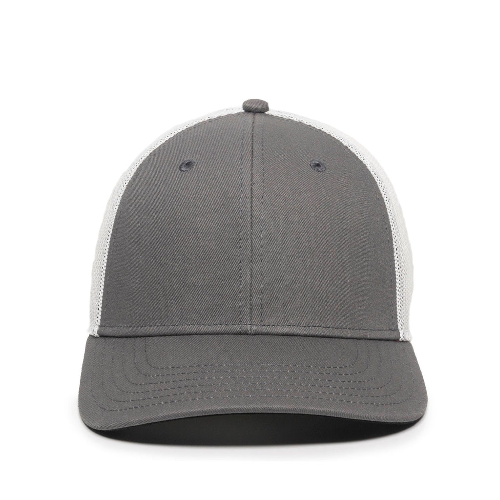 One Size Grey/White Outdoor Cap RGR-360M 