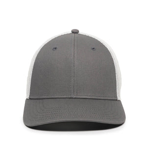 One Size Grey/White Outdoor Cap RGR-360M 