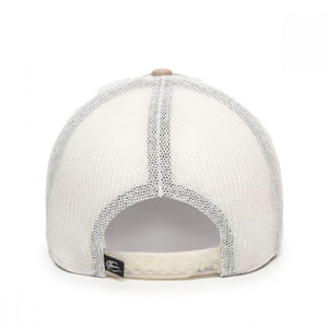 One Size Khaki/White Outdoor Cap RGR-360M 