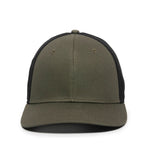 One Size Olive/Black Outdoor Cap RGR-360M 