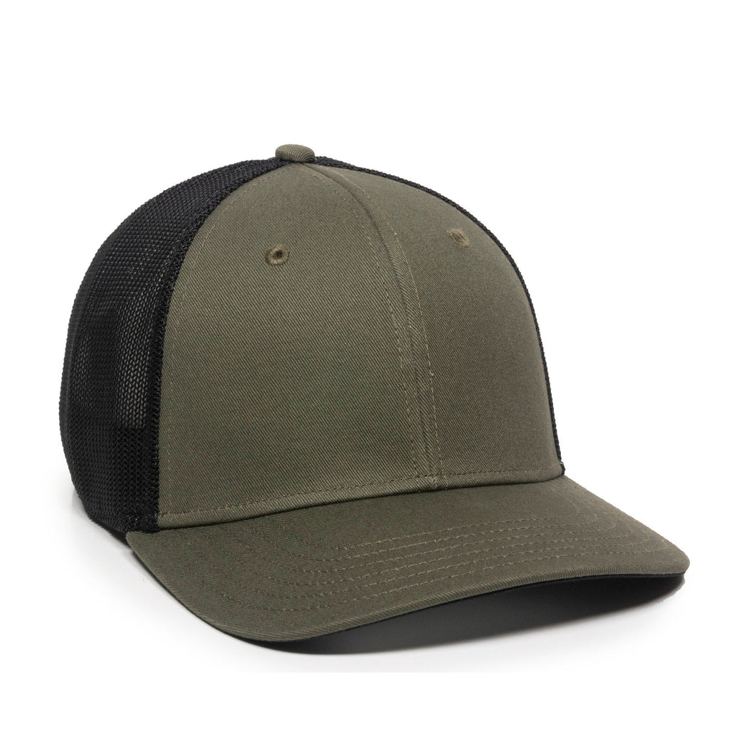 One Size Olive/Black Outdoor Cap RGR-360M 