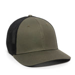 One Size Olive/Black Outdoor Cap RGR-360M 