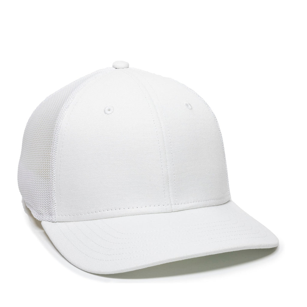 One Size White/White Outdoor Cap RGR-360M 