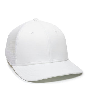 One Size White/White Outdoor Cap RGR-360M 