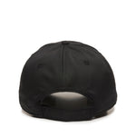 One Size Black Outdoor Cap RPET100 