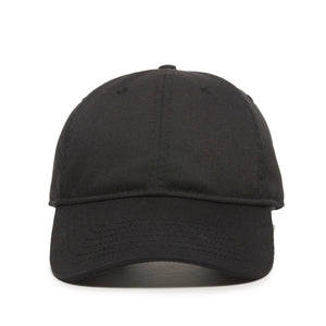 One Size Black Outdoor Cap RPET100 