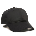 One Size Black Outdoor Cap RPET100 