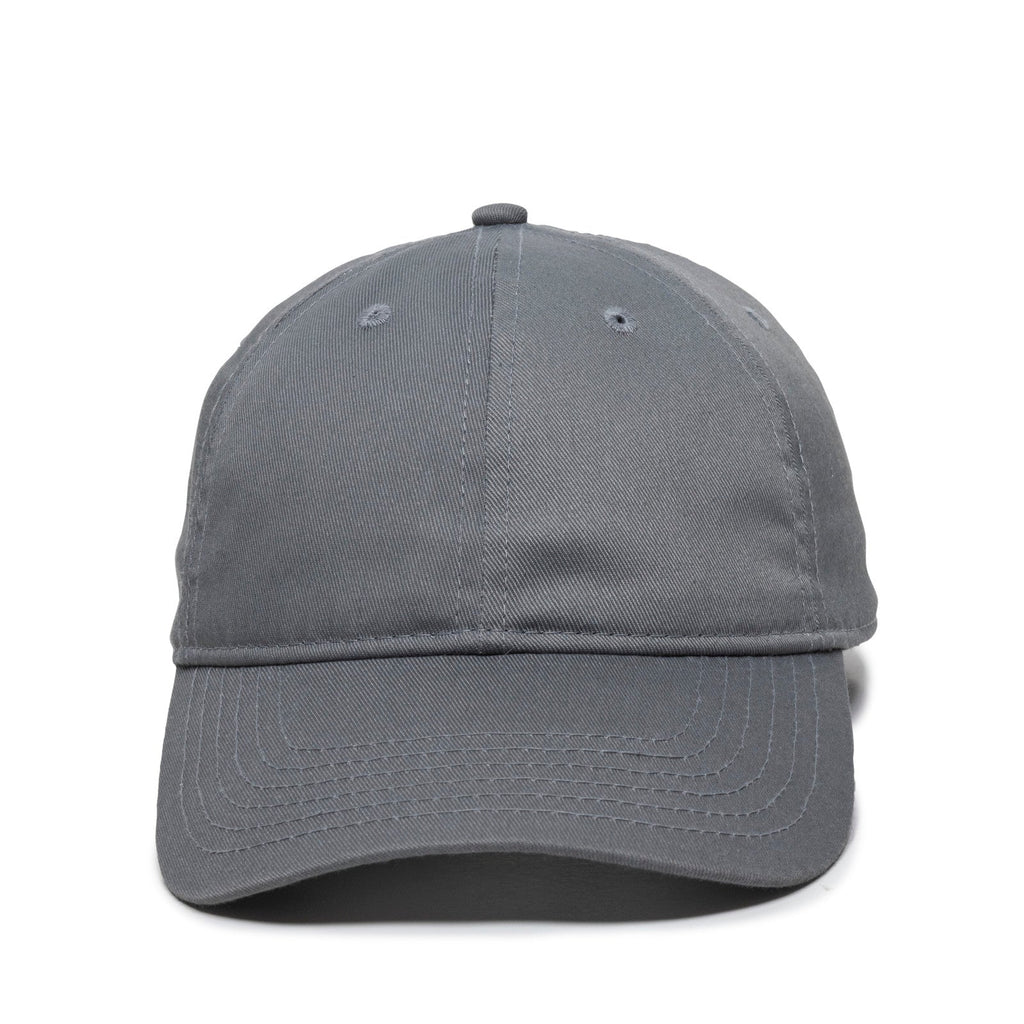 One Size Charcoal Outdoor Cap RPET100 