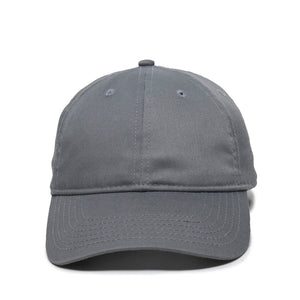 One Size Charcoal Outdoor Cap RPET100 