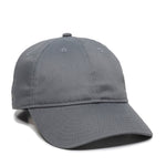 One Size Charcoal Outdoor Cap RPET100