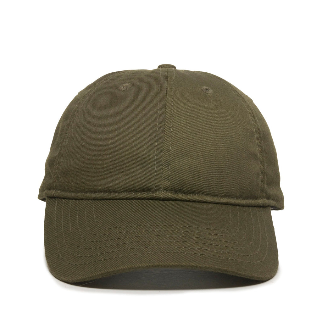One Size Olive Outdoor Cap RPET100 