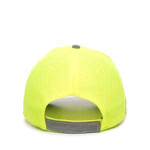 One Size Safety Yellow Outdoor Cap SAF-201 