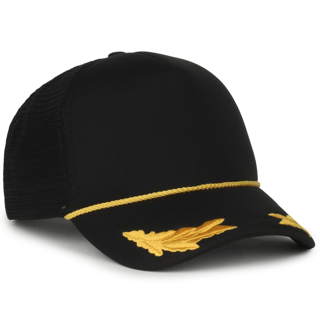 One Size Black/Black Outdoor Cap SE-FOAM 