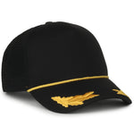 One Size Black/Black Outdoor Cap SE-FOAM 