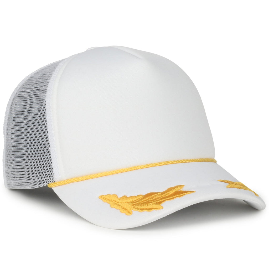 One Size White/White Outdoor Cap SE-FOAM 