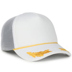 One Size White/White Outdoor Cap SE-FOAM