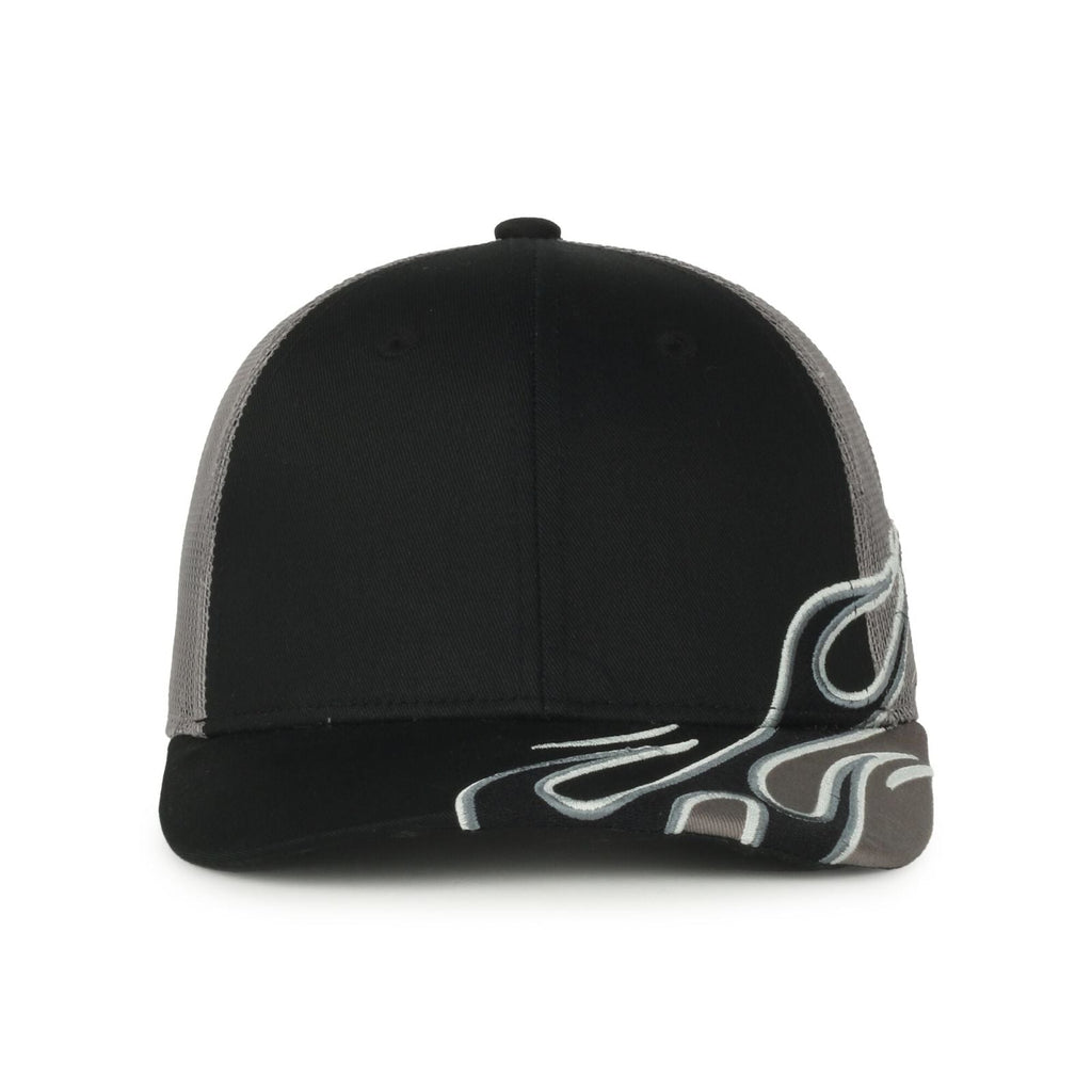 One Size Black/Dark Grey Outdoor Cap SKRRT-01 
