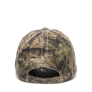 One Size American Flag/Mossy Oak® Break-Up Country® Outdoor Cap SUS-100 