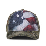 One Size Mossy Oak® Country DNA®/USA Outdoor Cap SUS-100 