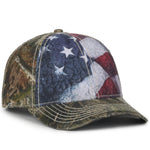 One Size Mossy Oak® Country DNA®/USA Outdoor Cap SUS-100 