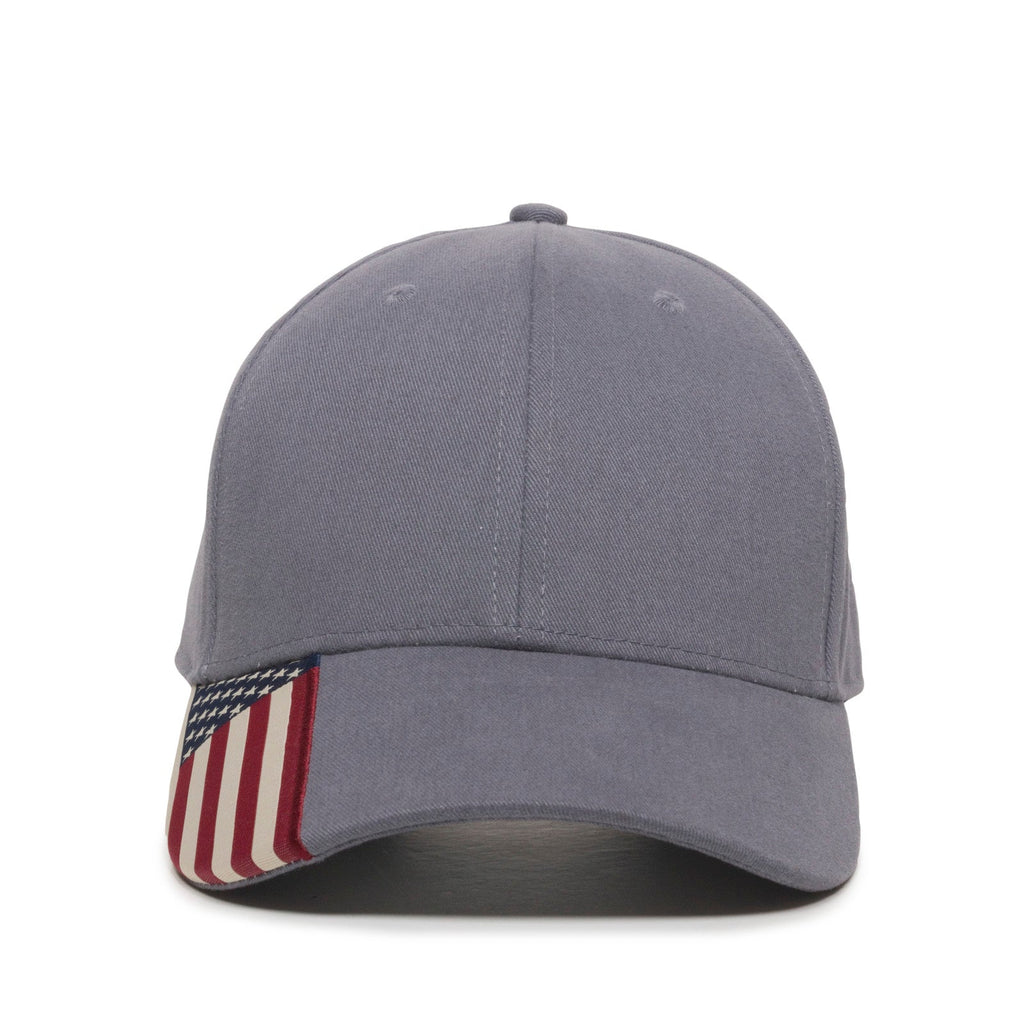 One Size Charcoal Outdoor Cap USA-300 