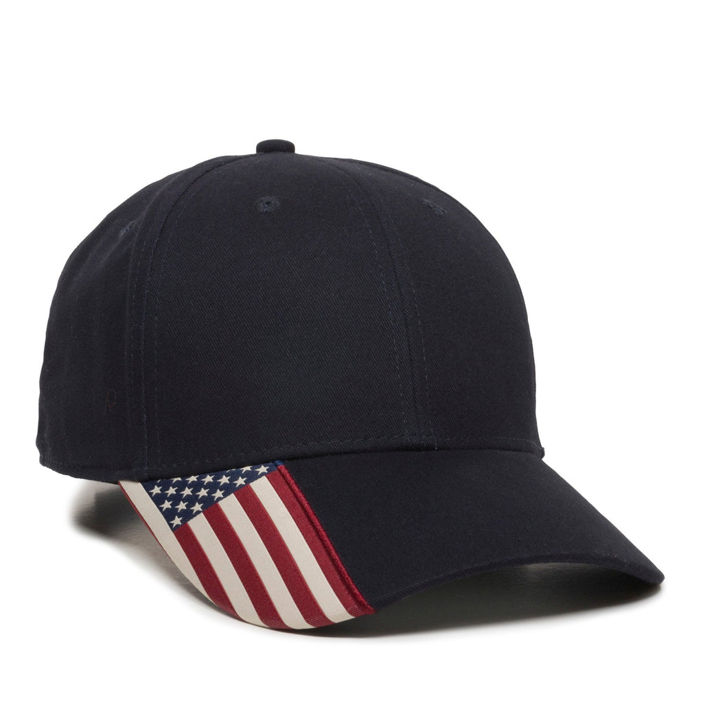 One Size Navy Outdoor Cap USA-300 