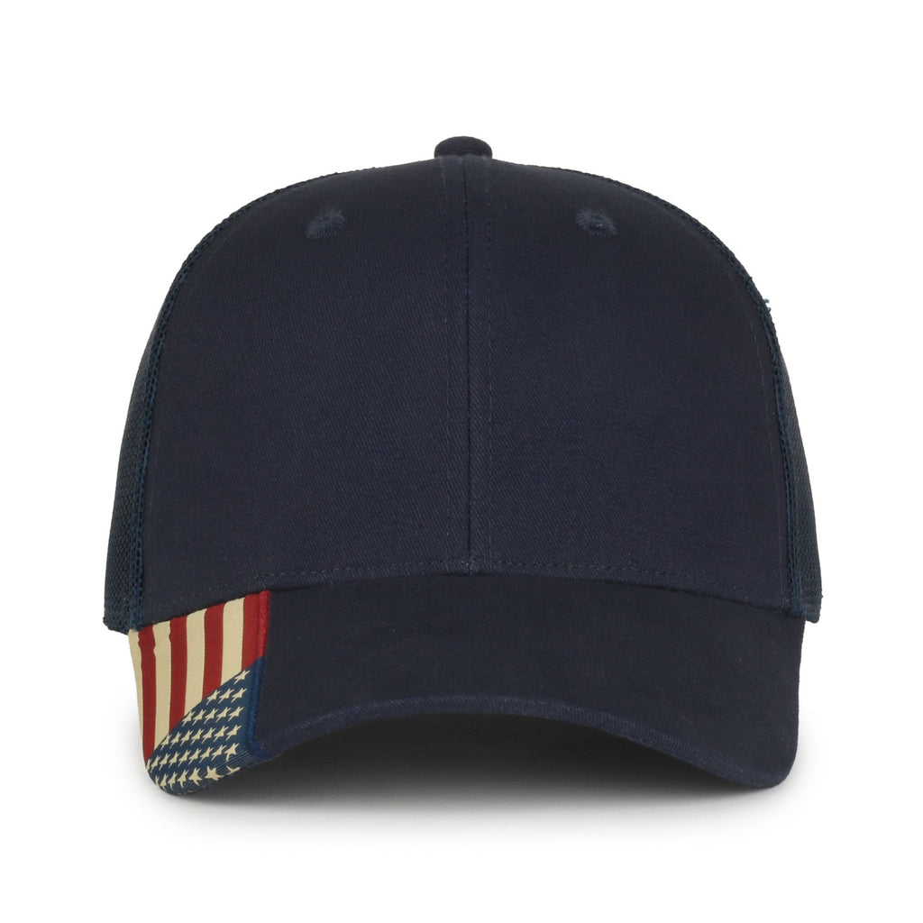 One Size Navy/Navy Outdoor Cap USA-300M 