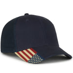 One Size Navy/Navy Outdoor Cap USA-300M 