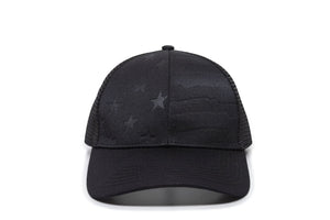 One Size Black/Black Outdoor Cap USA-751M 