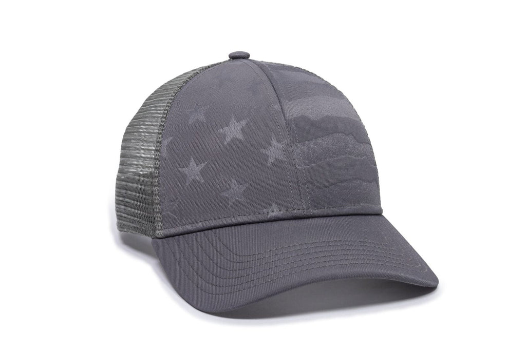One Size Graphite/Graphite Outdoor Cap USA-751M 