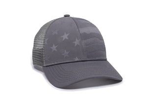 One Size Graphite/Graphite Outdoor Cap USA-751M 