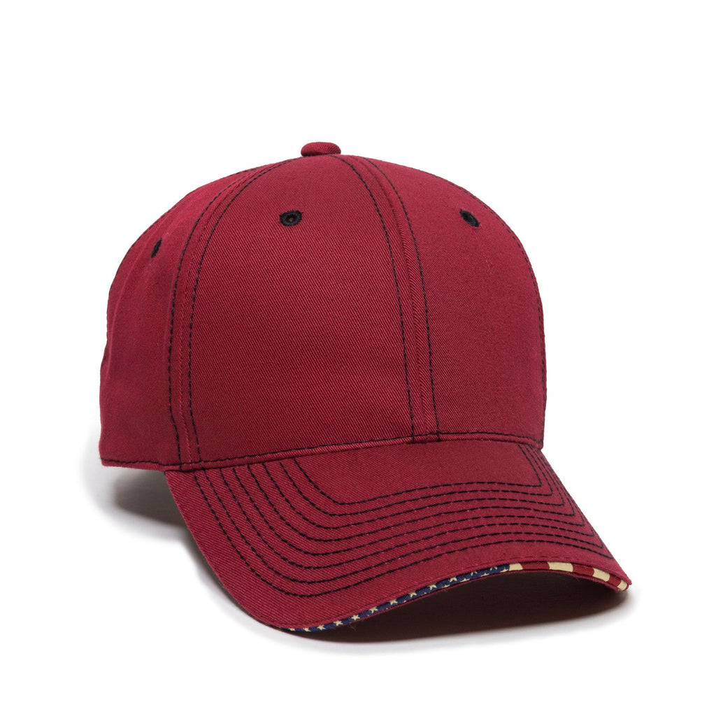 One Size Cardinal Outdoor Cap USA-800 