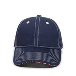 One Size Navy Outdoor Cap USA-800