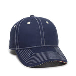 One Size Navy Outdoor Cap USA-800 