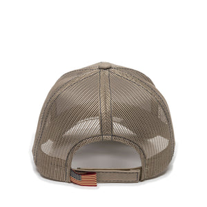 One Size Khaki Outdoor Cap USA-800M 