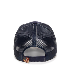 One Size Navy Outdoor Cap USA-800M 