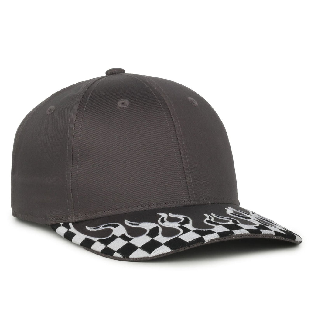 One Size Charcoal Outdoor Cap VROOM-01 