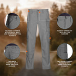 Waist 54 Inseam 37 Grey Propper F5251 
