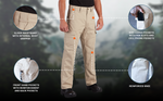 Waist 56 Inseam 37 Khaki Propper F5274 