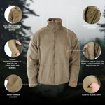 2XL Long Tan 499 Propper F5494 Fleece